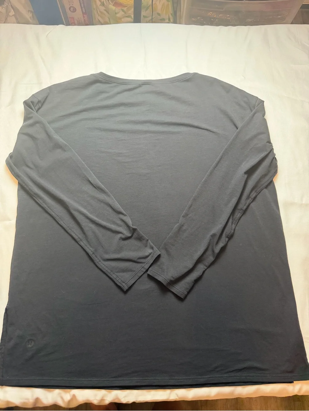 lululemon athletica Black Long-Sleeve Crew Shirt